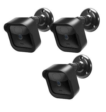 BLINK XT3 CAMERA WALL MOUNT PROTECTIVE COVER & BRACKET BLACK 3PK