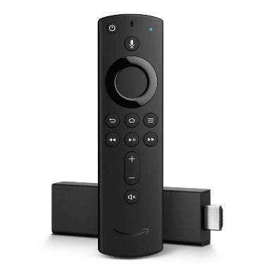 AMAZON FIRE TV STICK 4K (2018) STREAMING MEDIA PLAYER WITH ALEXA VOICE REMOTE