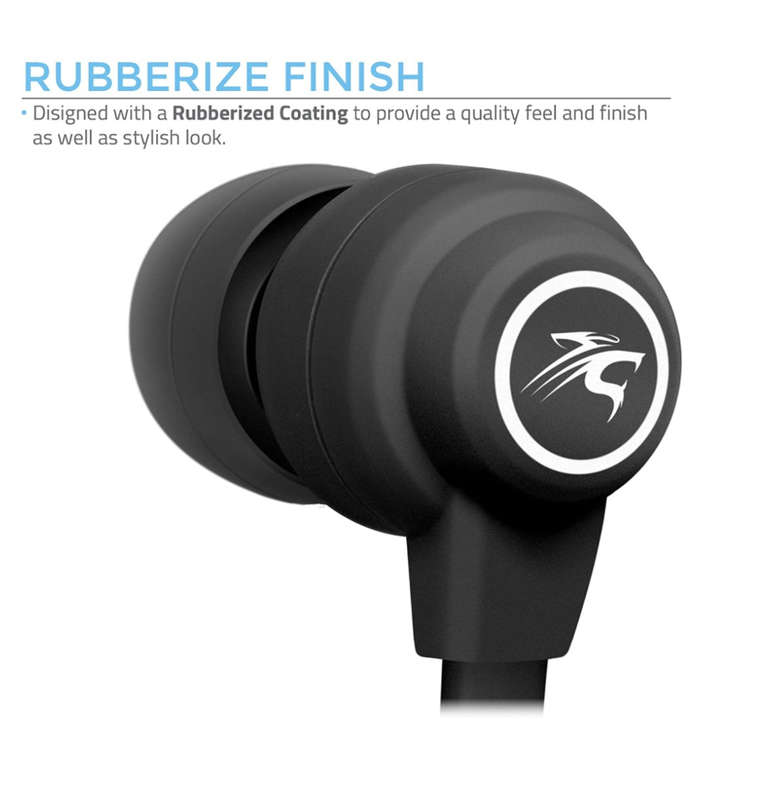 SENTEY AMPLITUDE X180 IN-EAR HEADPHONES BLACK