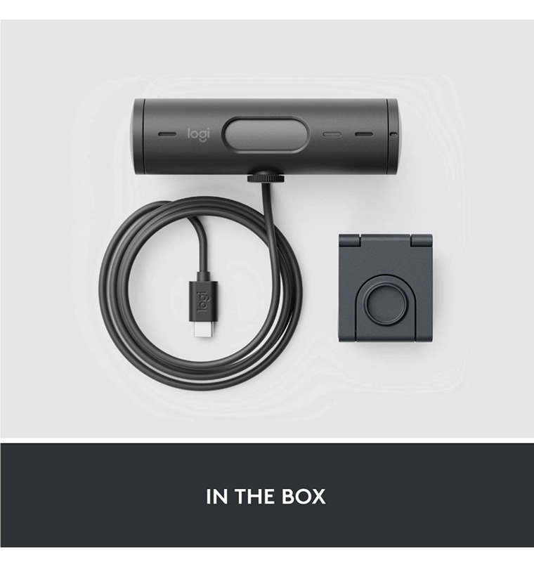 LOGITECH BRIO 501 FULL HD WEBCAM BLACK