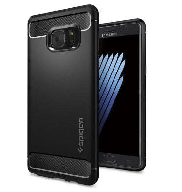 SAMSUNG GALAXY NOTE 7 PREMIUM RUGGED CASE BLACK | SPIGEN