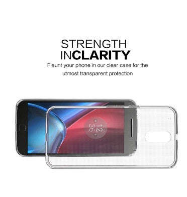 MOTO G PLUS 4TH GEN SLIM TPU CASE CRYSTAL CLEAR 2PK | SPARIN