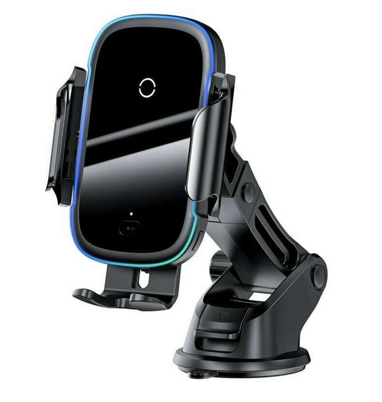 BASEUS 15W WIRELESS CAR CHARGER VENT/DASH MOUNT WITH IR SENSOR