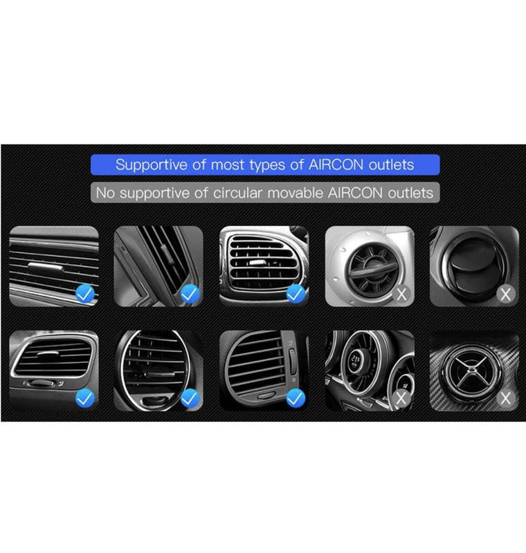 BASEUS 15W WIRELESS MAGNETIC CAR CHARGER VENT/DASH MOUNT FOR IPHONE 12 SERIES