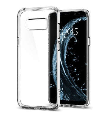 SAMSUNG GALAXY S8 PREMIUM AIR CUSHION HYBRID CASE CRYSTAL CLEAR | SPIGEN