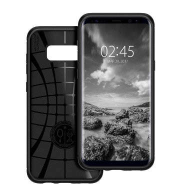 SAMSUNG GALAXY S8+ PLUS PREMIUM RUGGED CASE BLACK | SPIGEN