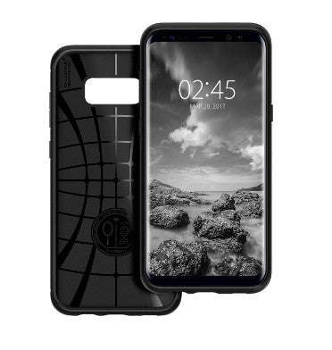SAMSUNG GALAXY S8 PREMIUM SLIM LIQUID AIR CASE BLACK | SPIGEN