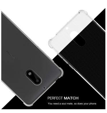NOKIA 6 SLIM TPU CASE CRYSTAL CLEAR 2PK | SPARIN
