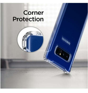SAMSUNG GALAXY NOTE 8 PREMIUM RUGGED CASE CRYSTAL CLEAR | SPIGEN