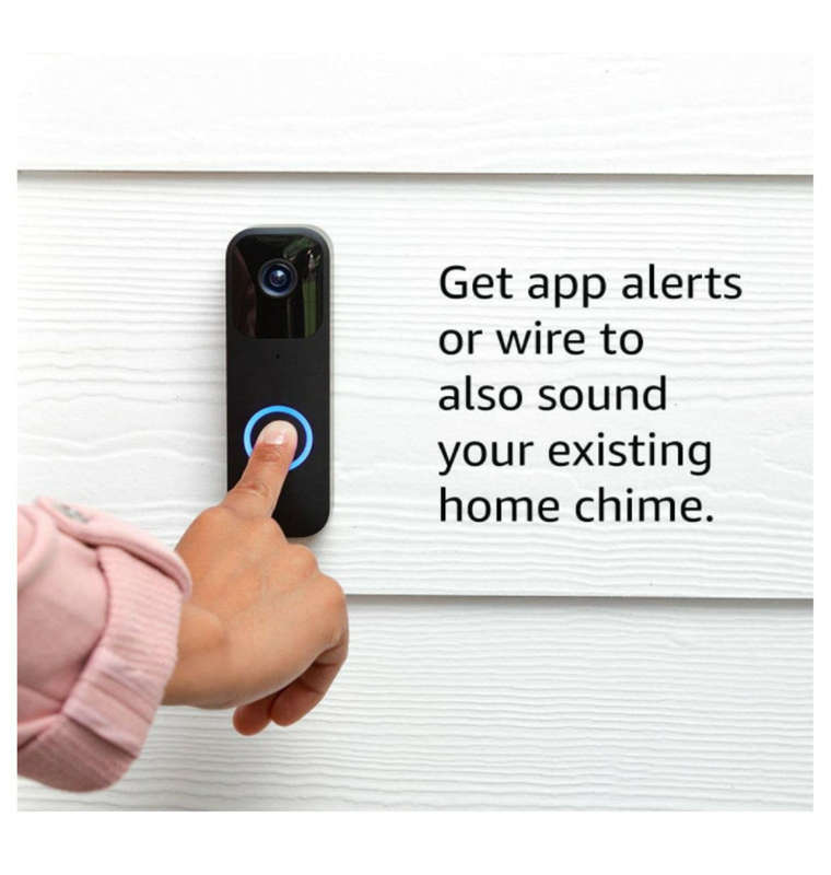 BLINK VIDEO DOORBELL SYSTEM WHITE