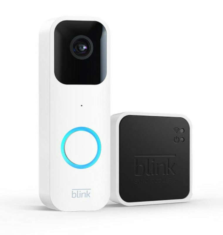 BLINK VIDEO DOORBELL SYSTEM WHITE