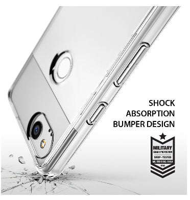 GOOGLE PIXEL 2 PREMIUM FUSION CASE CRYSTAL CLEAR | RINGKE