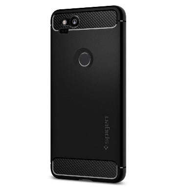 GOOGLE PIXEL 2 PREMIUM RUGGED ARMOR CASE BLACK | SPIGEN