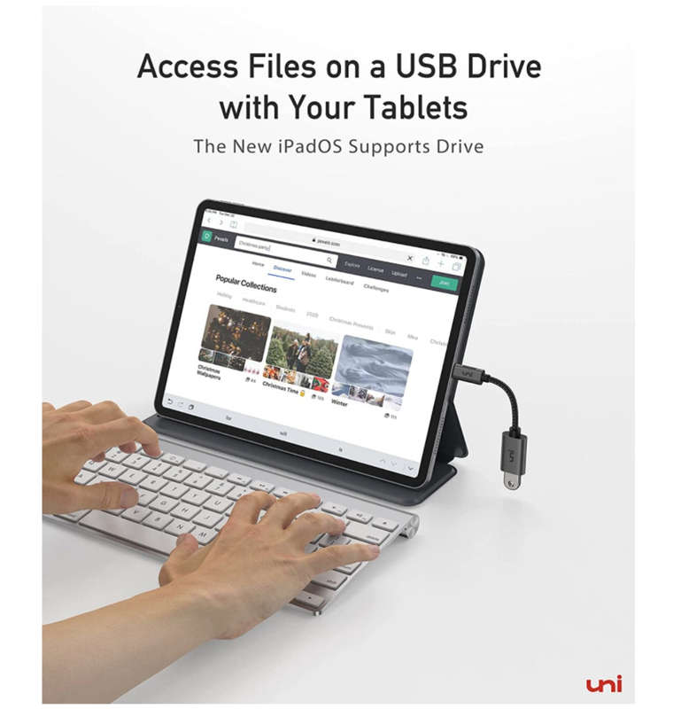 USB-C THUNDERBOLT TO USB ADAPTOR CABLE 2PK | UNI