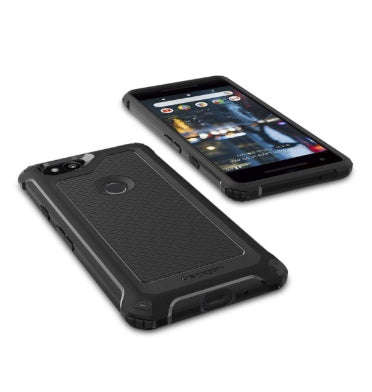 GOOGLE PIXEL 2 PREMIUM RUGGED ARMOR EXTRA CASE BLACK | SPIGEN