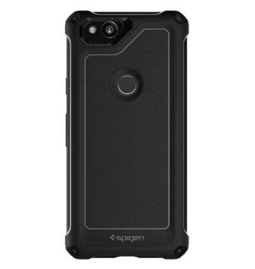 GOOGLE PIXEL 2 PREMIUM RUGGED ARMOR EXTRA CASE BLACK | SPIGEN