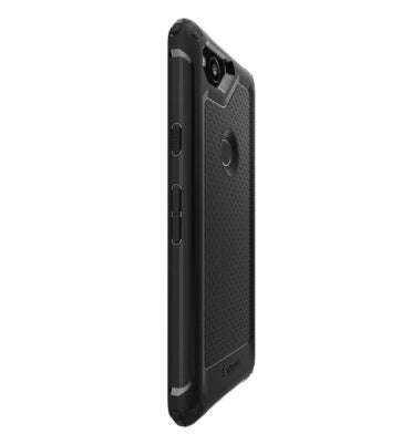 GOOGLE PIXEL 2 PREMIUM RUGGED ARMOR EXTRA CASE BLACK | SPIGEN