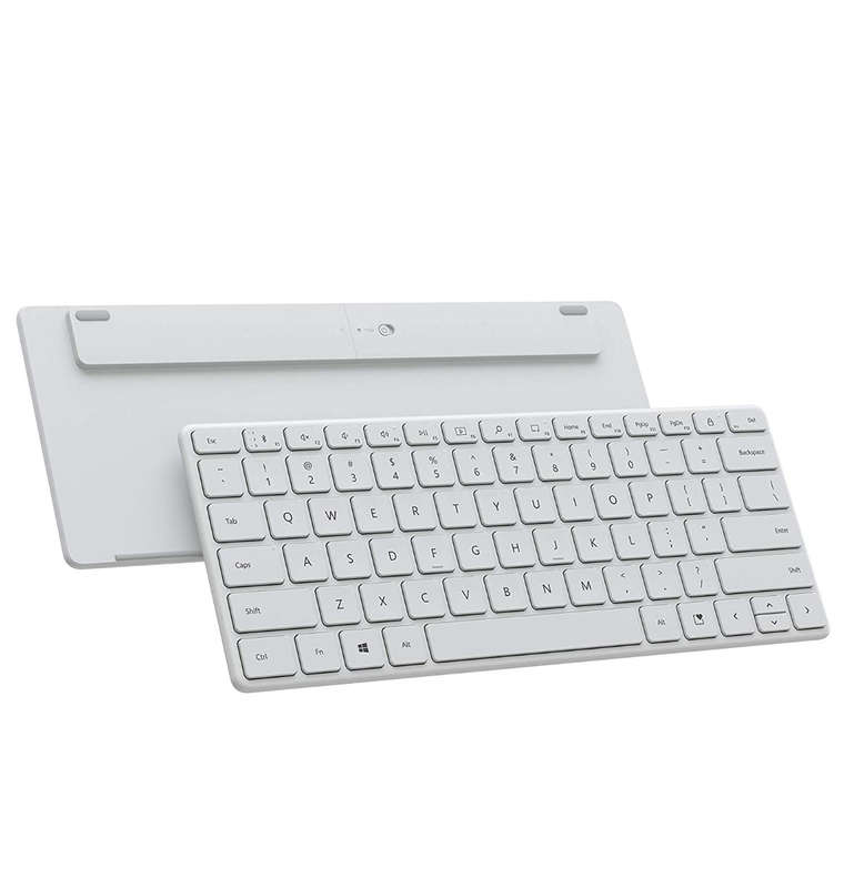 MICROSOFT DESIGNER COMPACT WIRELESS KEYBOARD GLACIER