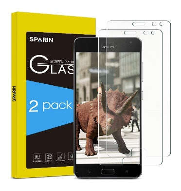 ASUS ZENFONE AR PREMIUM TEMPERED GLASS SCREEN PROTECTOR 9H 2PK | SPARIN