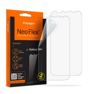 SAMSUNG GALAXY S9+ PREMIUM NEO-FLEX SCREEN PROTECTOR 2PK | SPIGEN