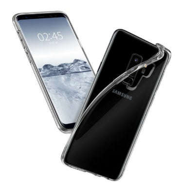 SAMSUNG GALAXY S9+ PREMIUM SLIM LIQUID CRYSTAL CASE CLEAR | SPIGEN