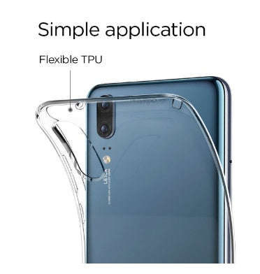 HUAWEI P20 PREMIUM SLIM LIQUID CRYSTAL CASE CLEAR | SPIGEN