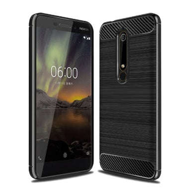 NOKIA 6.1 (2018) PROTECTIVE SLIM TPU CASE BLACK | SUENSAN