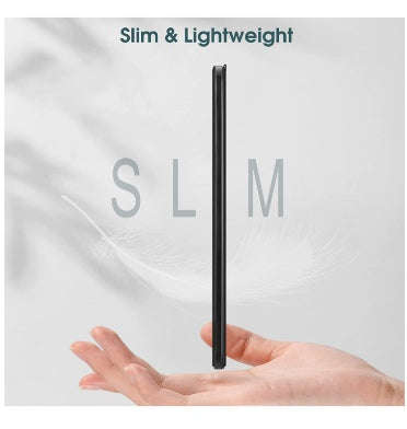 AMAZON KINDLE SCRIBE 10.2" (2022) PREMIUM PROTECTIVE SLIM SHELL PU LEATHER FOLIO FLIP COVER BLACK...
