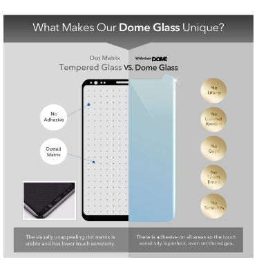 SAMSUNG GALAXY NOTE 9 TEMPERED SCREEN PROTECTOR DOME GLASS | WHITESTONE