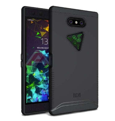 RAZER PHONE 2 PREMIUM SLIM FIT MERGE DUAL LAYER CASE BLACK | TUDIA