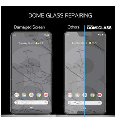 GOOGLE PIXEL 3 XL TEMPERED SCREEN PROTECTOR DOME GLASS | WHITESTONE