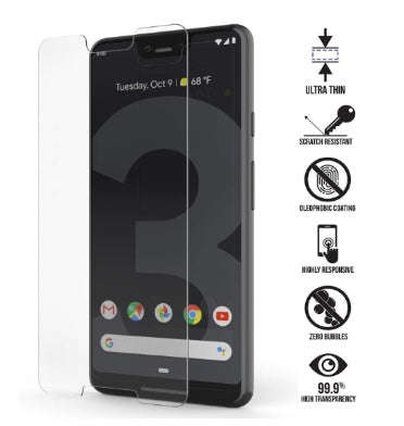 GOOGLE PIXEL 3 XL TEMPERED SCREEN PROTECTOR DOME GLASS | WHITESTONE