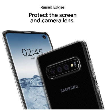 SAMSUNG GALAXY S10 PREMIUM SLIM LIQUID CRYSTAL CASE CLEAR | SPIGEN