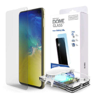 SAMSUNG GALAXY S10E TEMPERED SCREEN PROTECTOR 3D CURVED DOME GLASS | WHITESTONE
