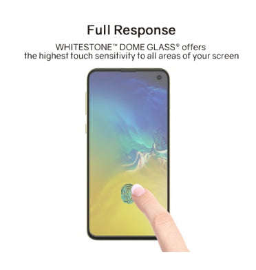 SAMSUNG GALAXY S10E TEMPERED SCREEN PROTECTOR 3D CURVED DOME GLASS 2PK | WHITESTONE