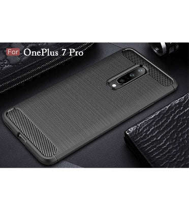 ONEPLUS 7 PRO PROTECTIVE SLIM TPU CASE BLACK | SUENSAN