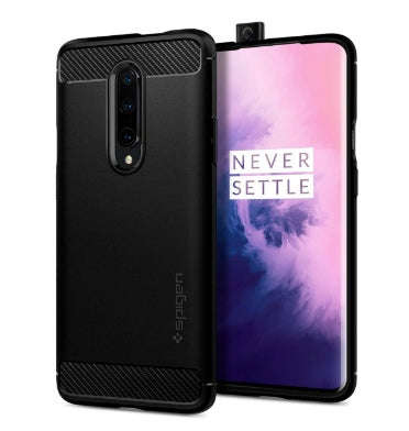 ONEPLUS 7 PRO PREMIUM RUGGED ARMOR CASE BLACK | SPIGEN
