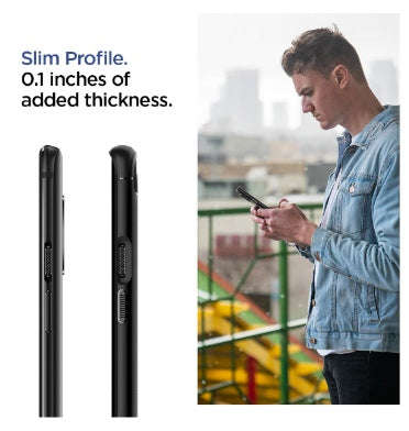 ONEPLUS 7 PRO PREMIUM RUGGED ARMOR CASE BLACK | SPIGEN