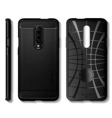 ONEPLUS 7 PRO PREMIUM RUGGED ARMOR CASE BLACK | SPIGEN