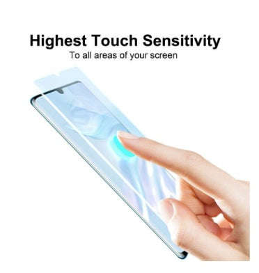 HUAWEI P30 PRO TEMPERED SCREEN PROTECTOR 3D CURVED DOME GLASS | WHITESTONE