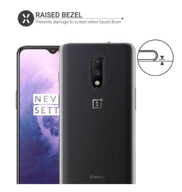 ONEPLUS 7 ULTRA SLIM TRANSPARENT CASE CLEAR | OLIXER