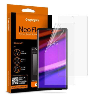 SAMSUNG GALAXY NOTE 10+ PREMIUM NEO-FLEX SCREEN PROTECTOR 2PK | SPIGEN