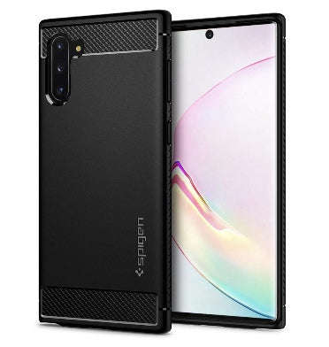 SAMSUNG GALAXY NOTE 10 PREMIUM RUGGED CASE BLACK | SPIGEN