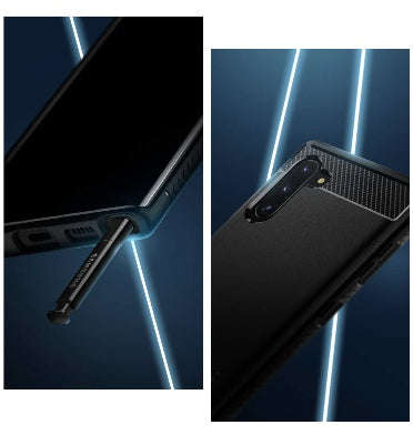 SAMSUNG GALAXY NOTE 10 PREMIUM RUGGED CASE BLACK | SPIGEN