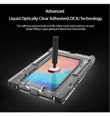 SAMSUNG GALAXY NOTE 10 TEMPERED SCREEN PROTECTOR 3D CURVED DOME GLASS REPLACEMENT KIT | WHITESTONE