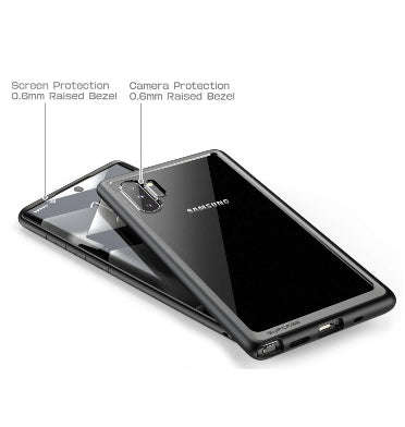 SAMSUNG GALAXY NOTE 10 PREMIUM HYBRID CASE BLACK/CLEAR | SUPCASE