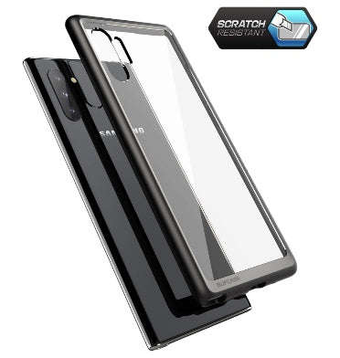 SAMSUNG GALAXY NOTE 10 PREMIUM HYBRID CASE BLACK/CLEAR | SUPCASE
