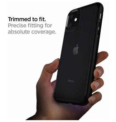 IPHONE 11 PRO MAX PREMIUM SLIM ULTRA HYBRID CASE MATTE BLACK/CLEAR | SPIGEN