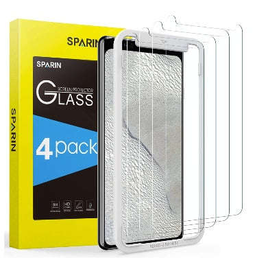 GOOGLE PIXEL 4 XL PREMIUM TEMPERED GLASS SCREEN PROTECTOR 9H 4PK | SPARIN
