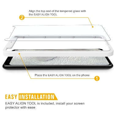 GOOGLE PIXEL 4 XL PREMIUM TEMPERED GLASS SCREEN PROTECTOR 9H 4PK | SPARIN